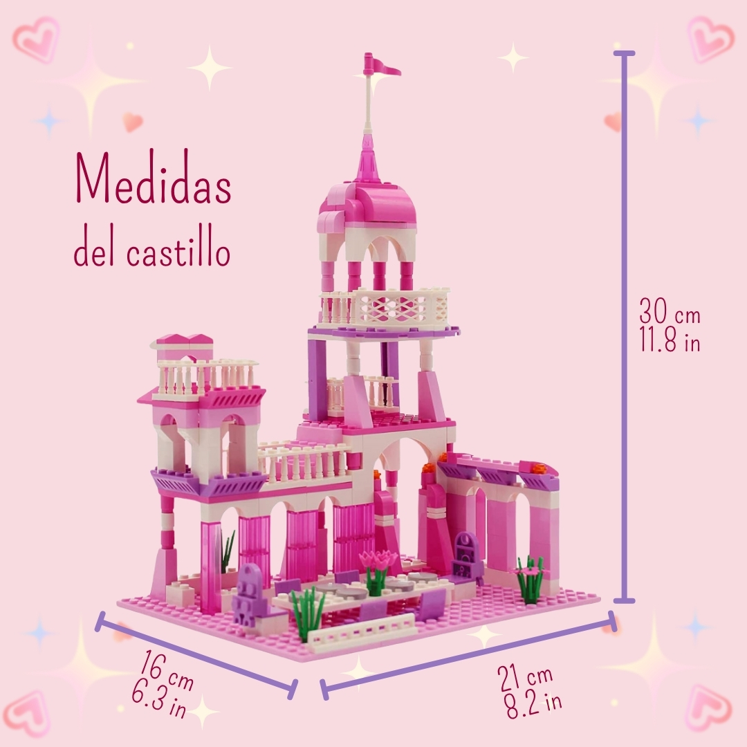 Miniatura 8 de CASTILLO DE PRINCESA ARMABLE BLOQUE LEGO